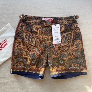 Orlebar Brown Bulldog paisley-print swim shorts